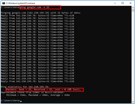 packet drop test|how to check for packet loss.